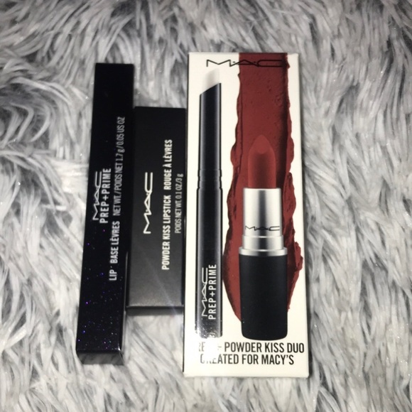 MAC Cosmetics prep + powder kiss Duo Lipstick - Picture 1 of 10